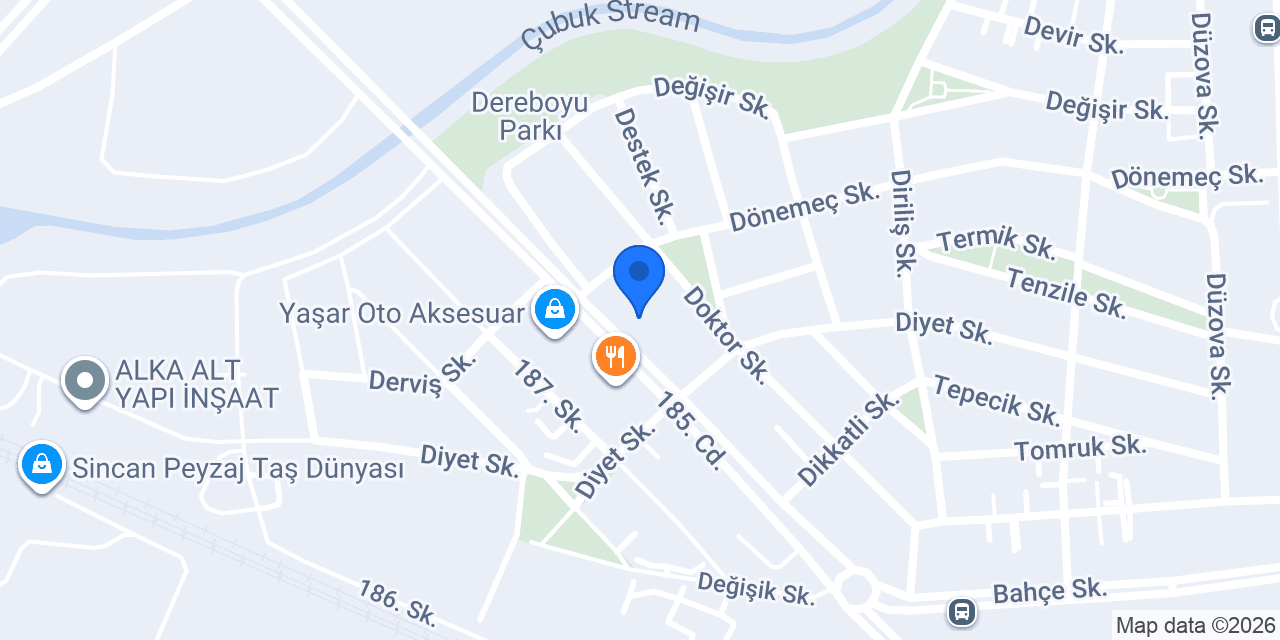 Güran Evcil Dünyası konumu