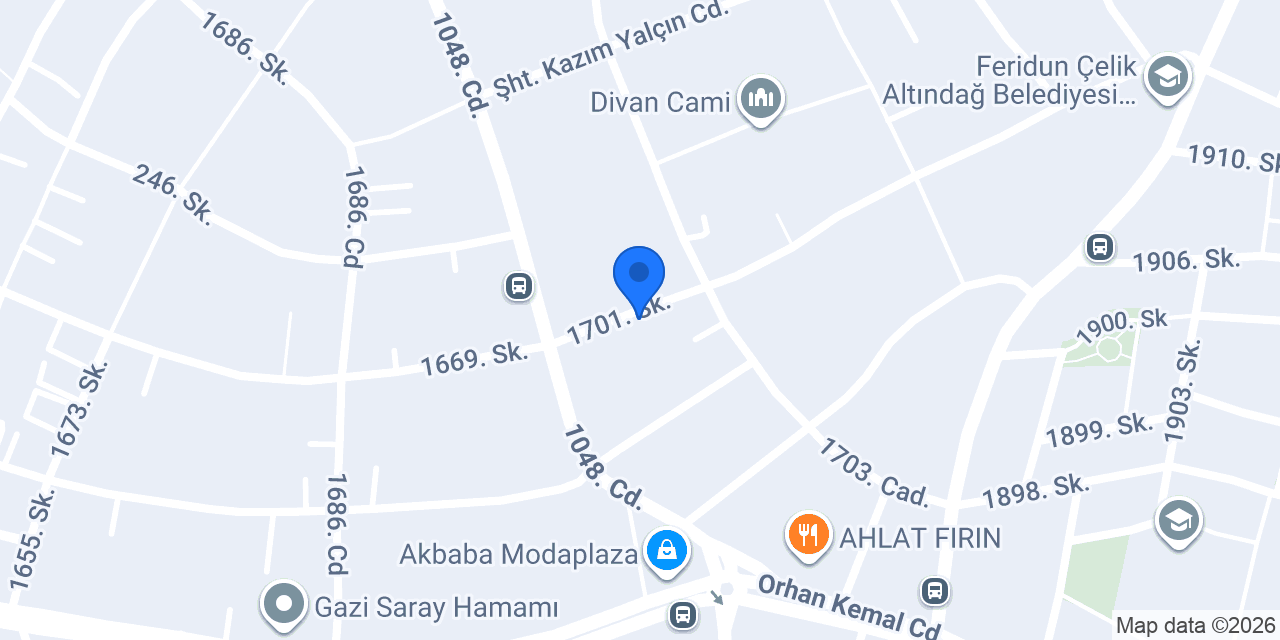 Ankara akıncı boya dekorasyon konumu