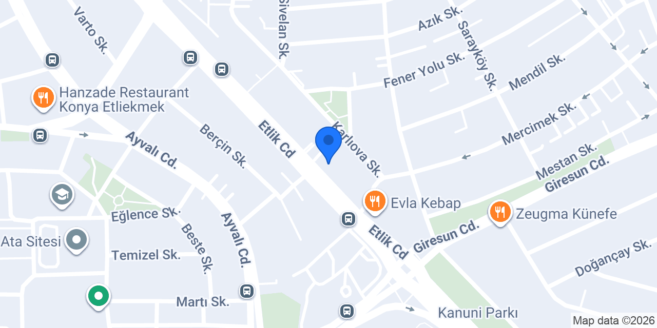 Komagene etlik cadde konumu