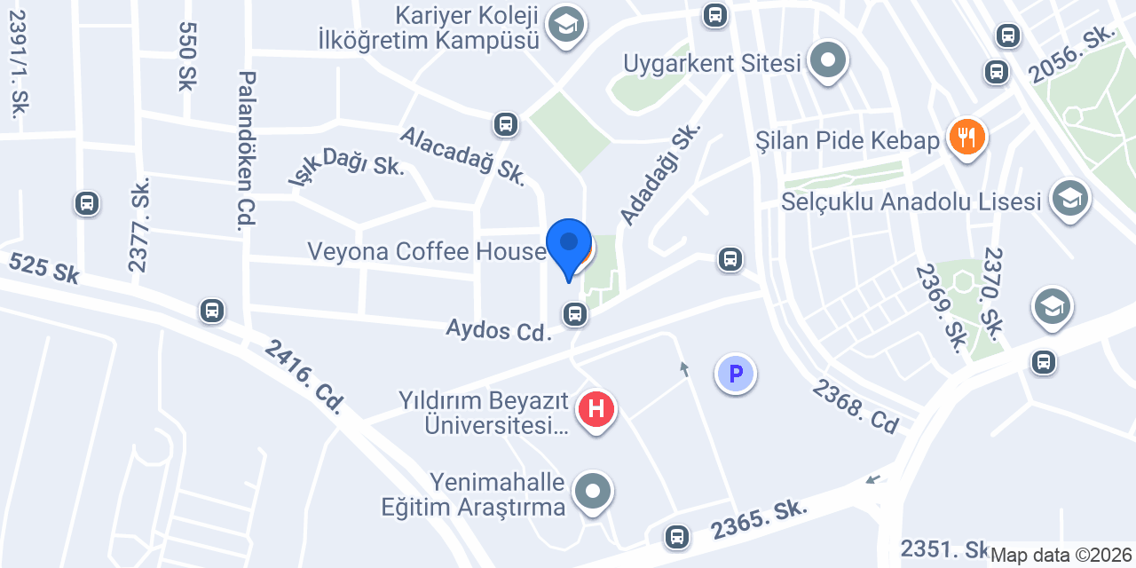 YENİ ERTÜRK ECZANESİ konumu