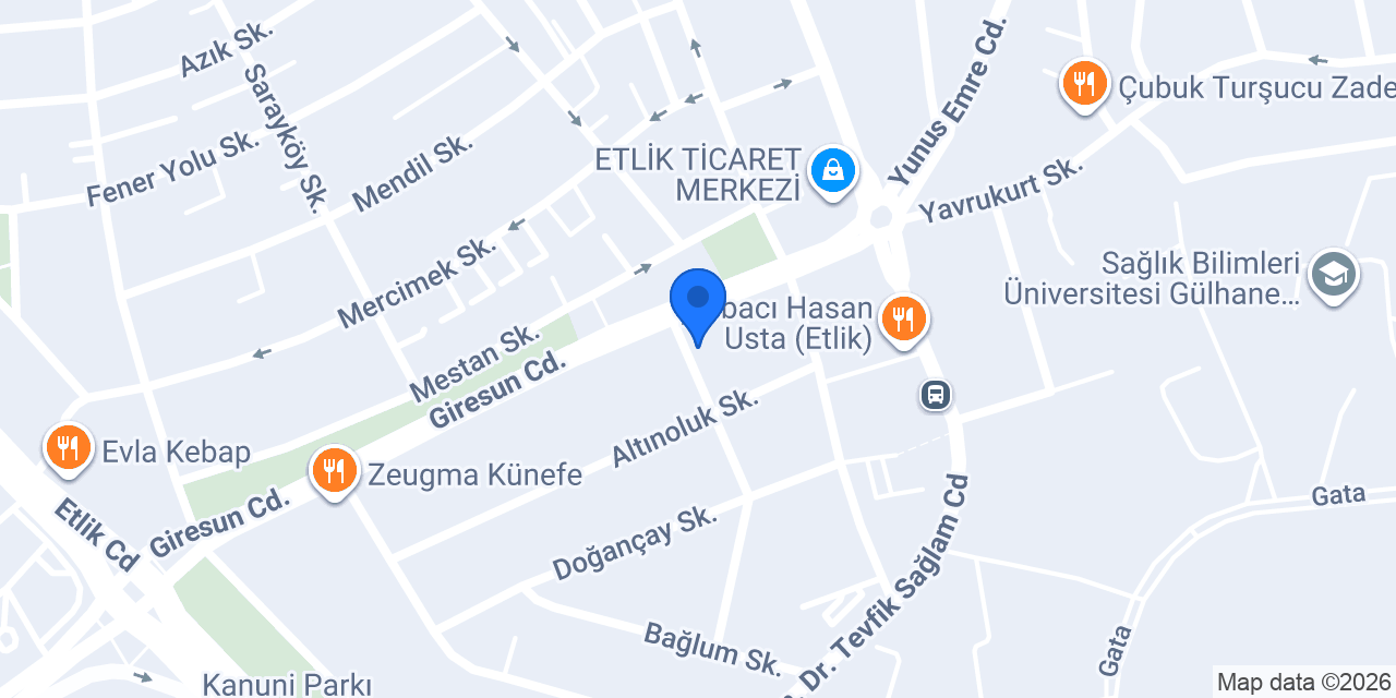 T.C. ALTINDAĞ 5. NOTERLİĞİ konumu