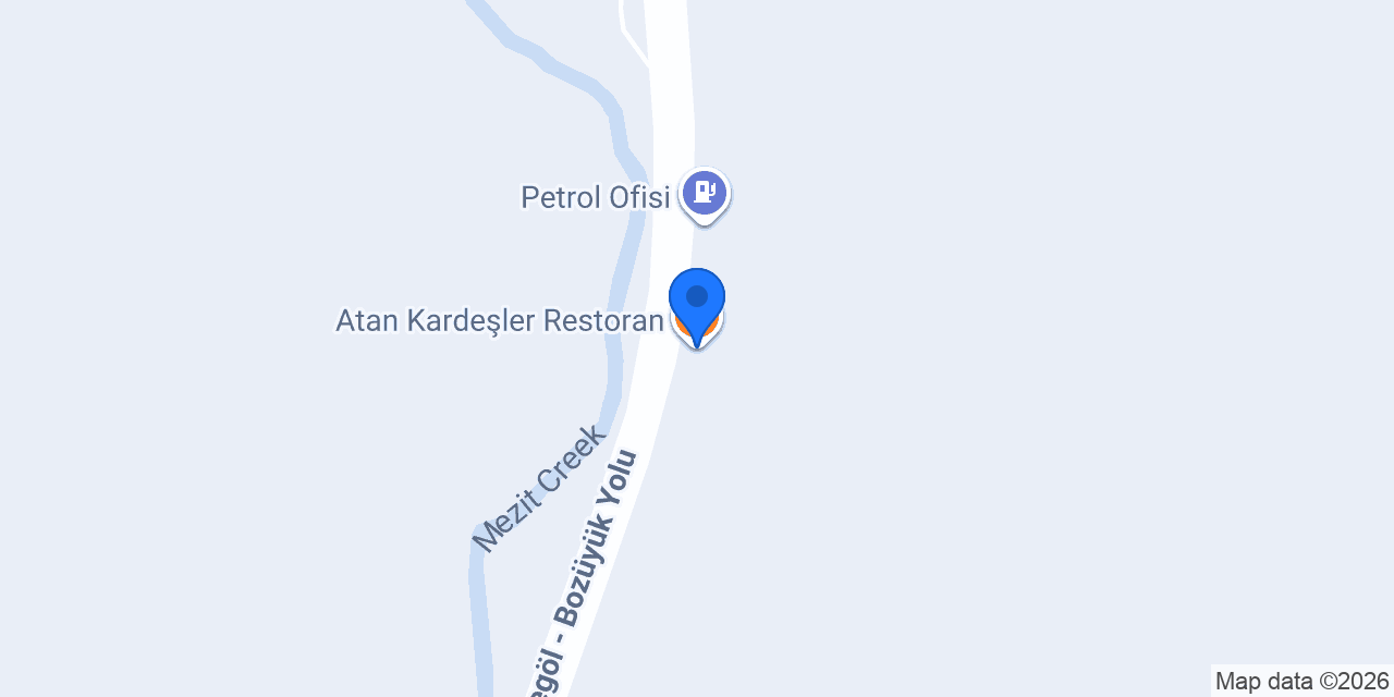 Atan Kardeşler Restoran konumu