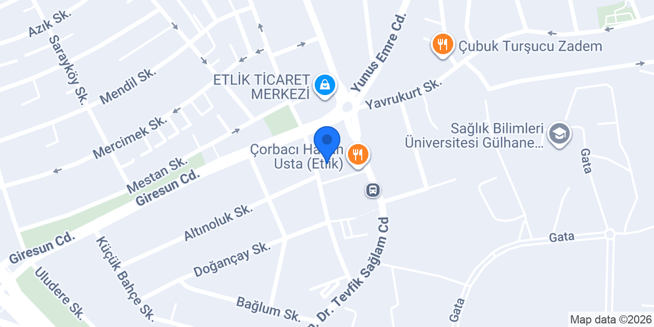 ECZANE Gülşehir konumu