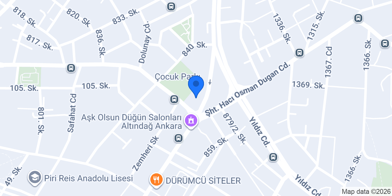 Altındağ Devriye Ekipler Amirliği konumu