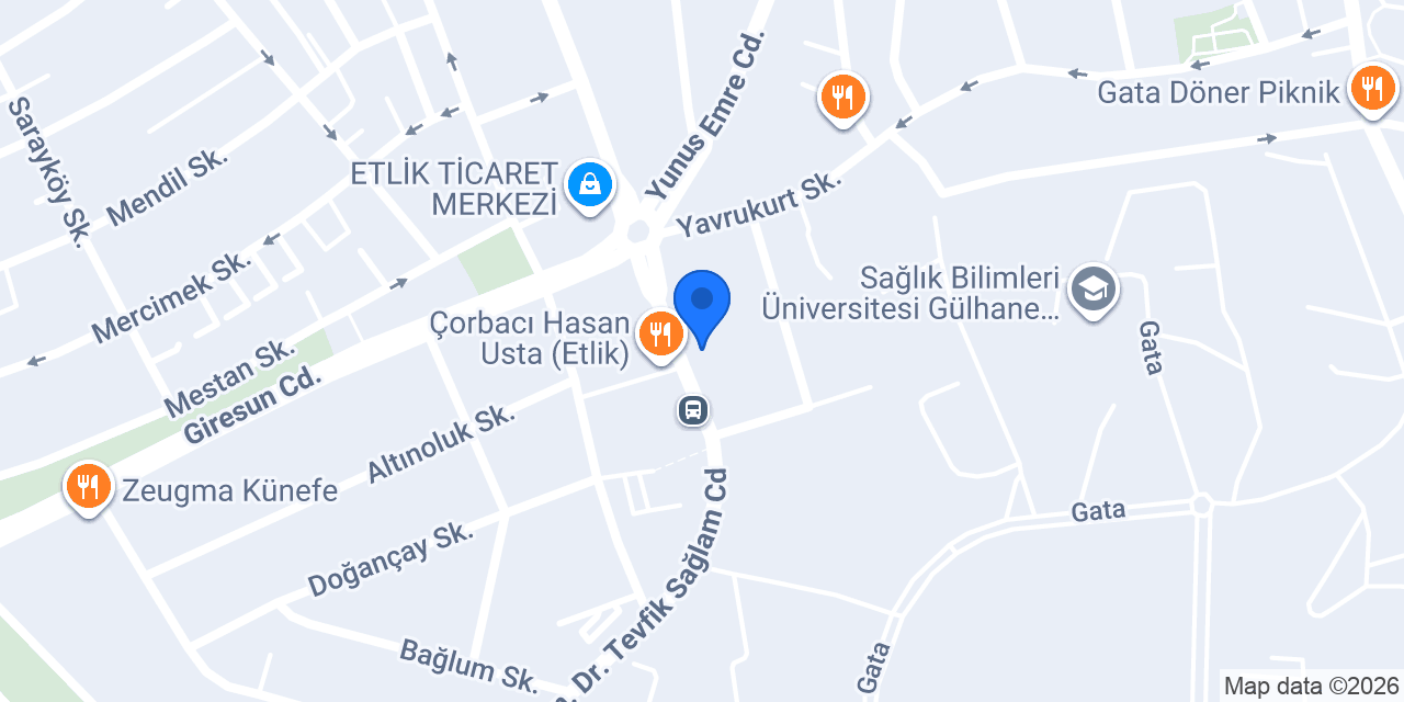 Etlik Pilavcısı konumu