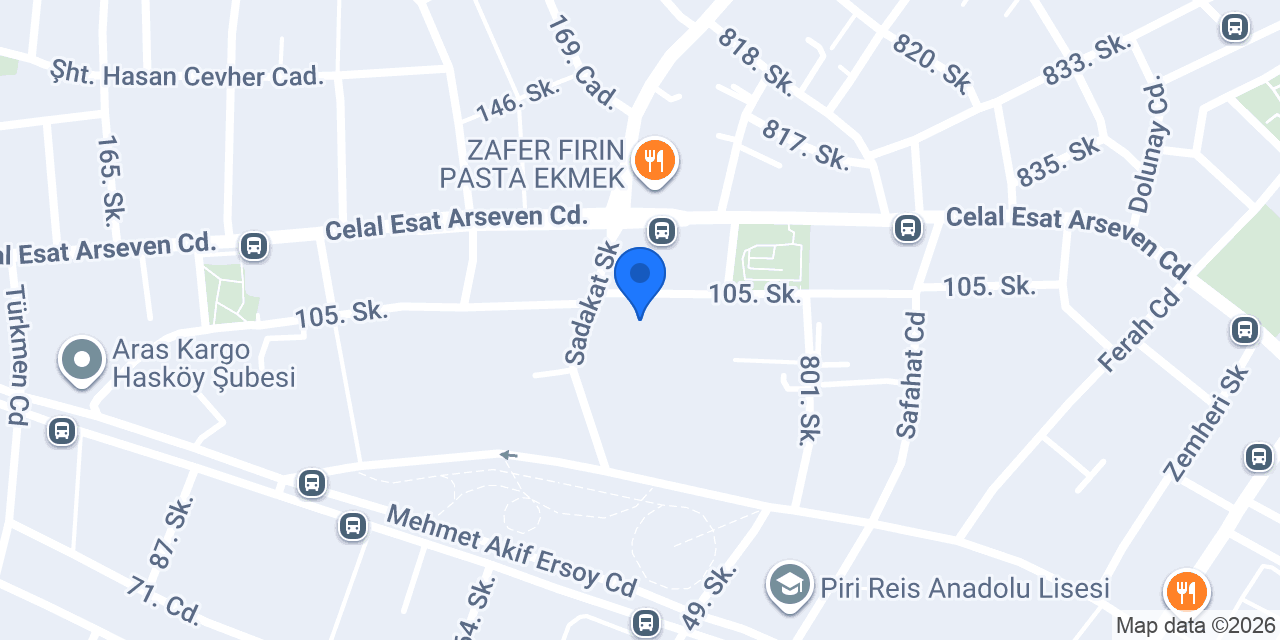 Hilal Sitesi Konutları konumu