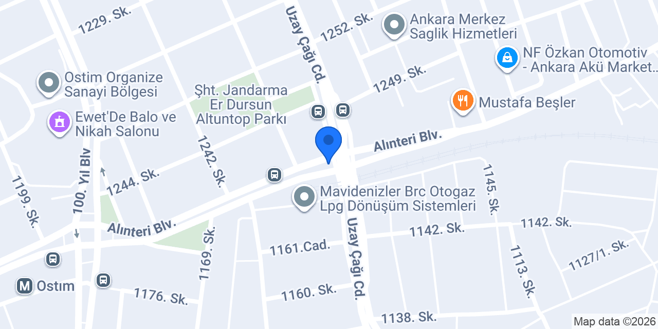 7/24 MOBİL LASTİK konumu