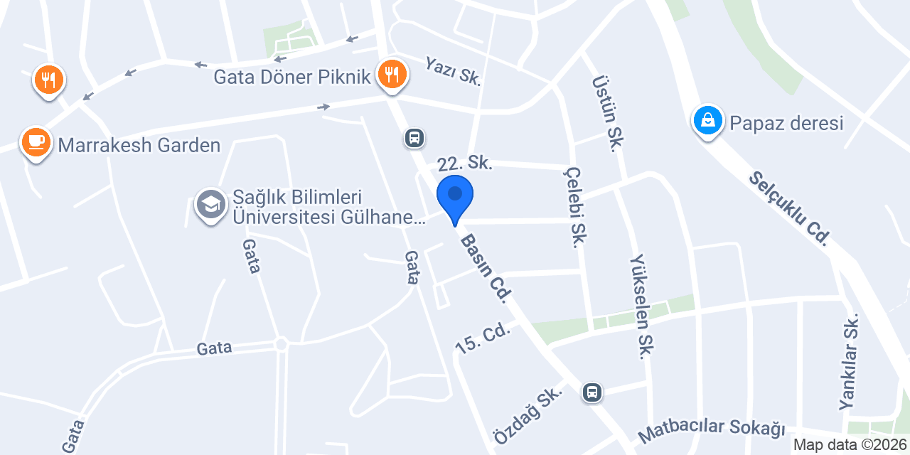 Basınevler Taksi konumu