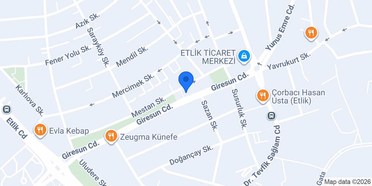 ASAL KURS ETLİK ŞUBE konumu