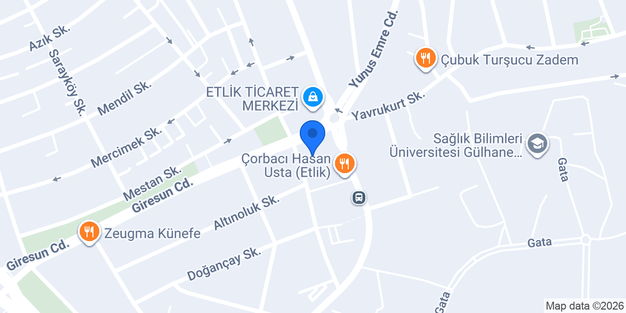 Elit Eğitim Fizik Özel Ders konumu