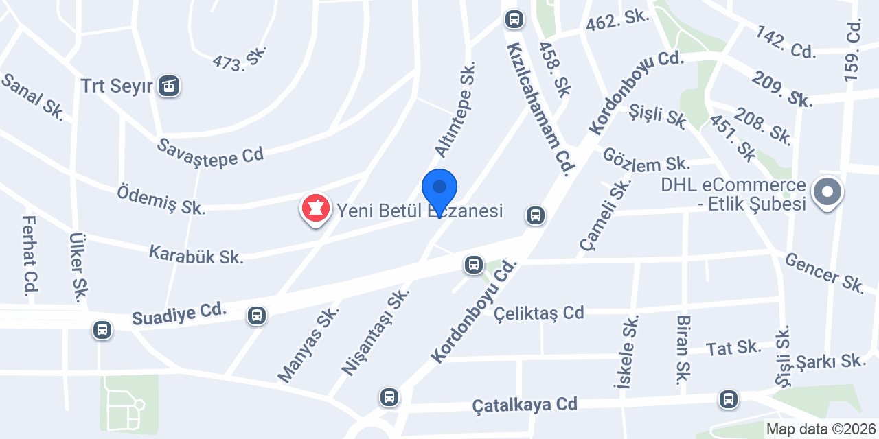 Çakır Pantolon konumu