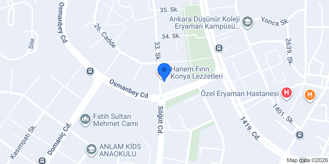Alparslan tesisat konumu