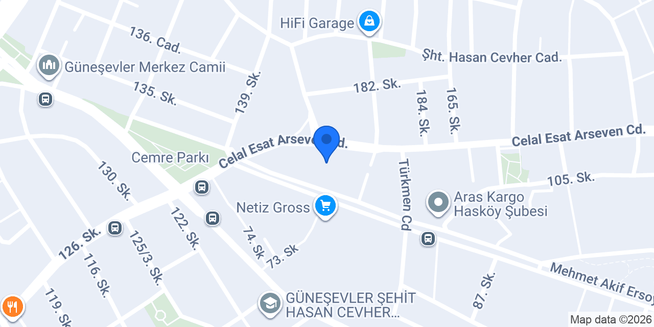 Alfa Döner konumu