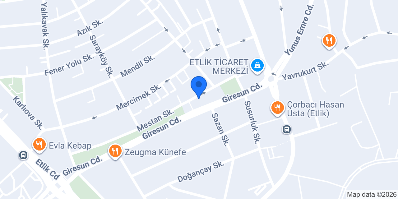 Fried Meister Etlik konumu