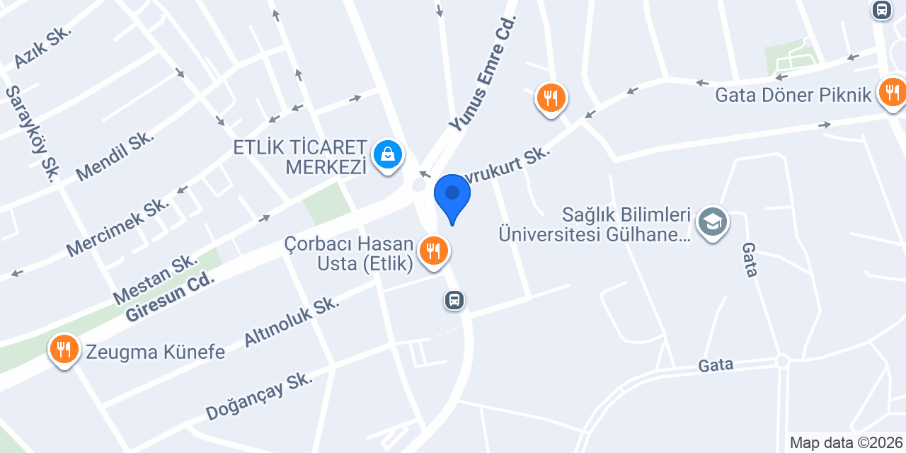 Ilıkkan Möble konumu