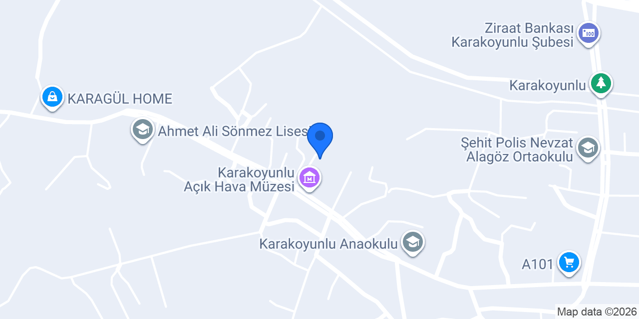 Ptt-karakoyunlu Şubesi konumu
