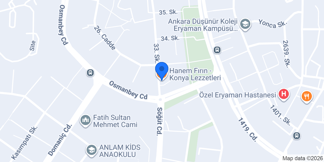 Hanem Fırın - Konya Lezzetleri konumu