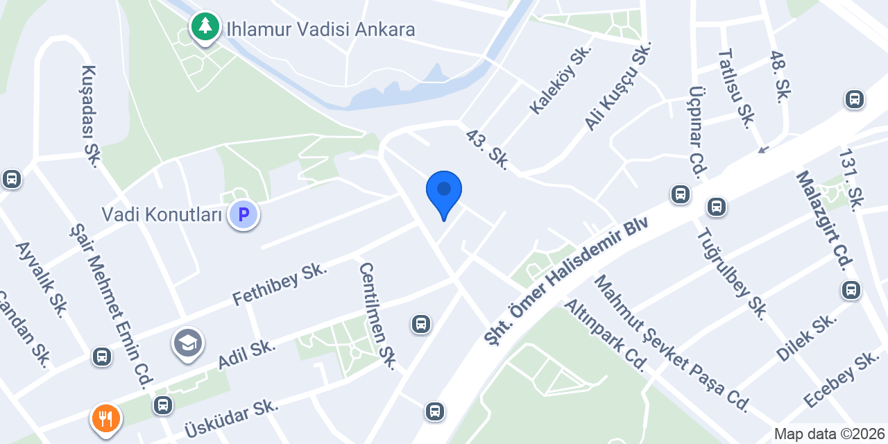Ankara Fly Rent A Car konumu