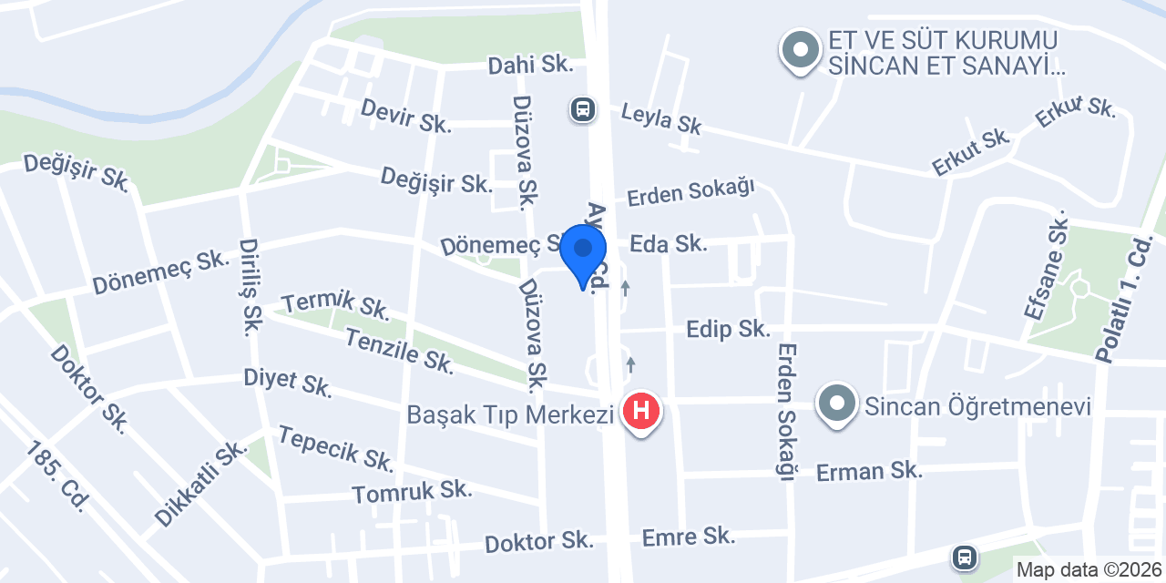 Öztanyeli Mobilya konumu