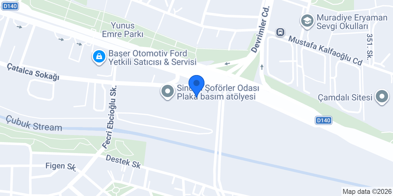 Güzelyurt otomotiv konumu