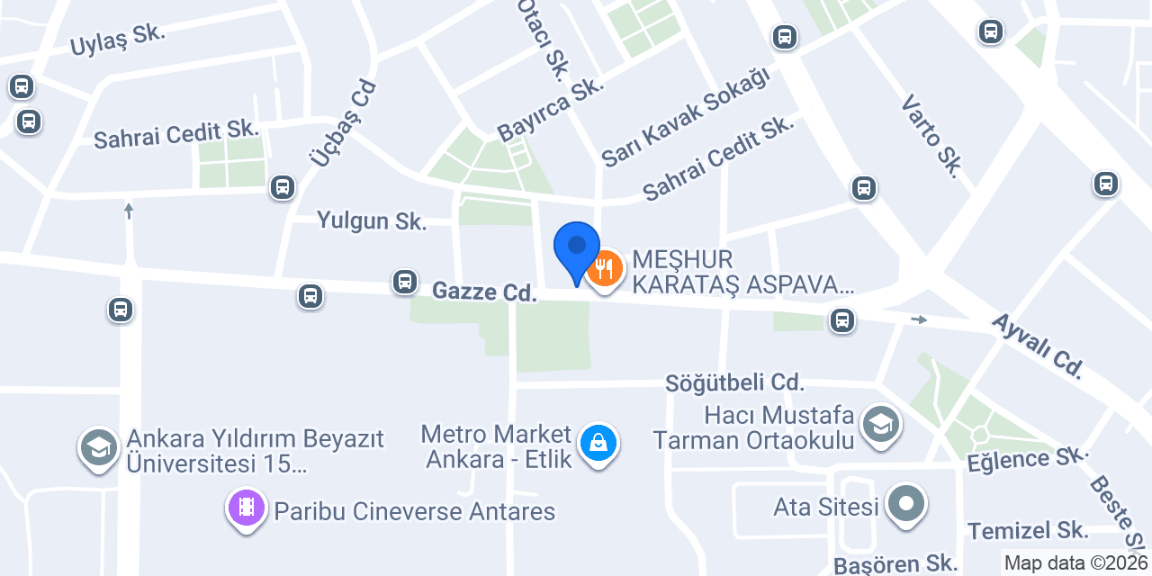 Durak Garage konumu