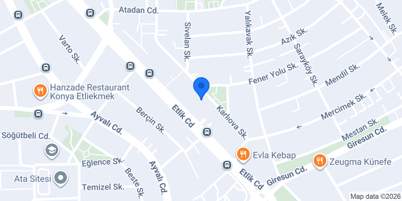 ETLIK LACİVERT SU konumu