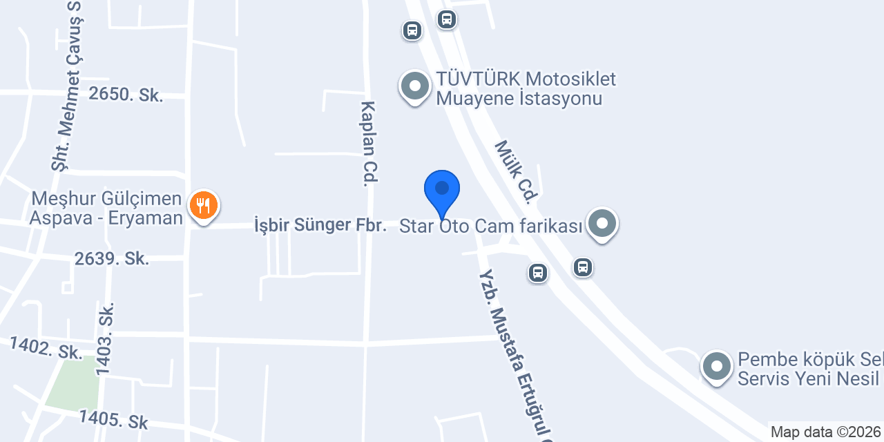 Eryaman Pilatesystem konumu