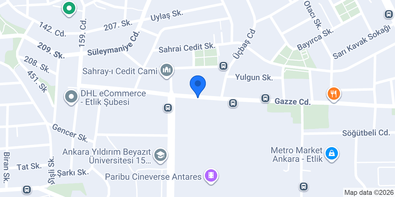 Cadı'nın Evi Antares konumu