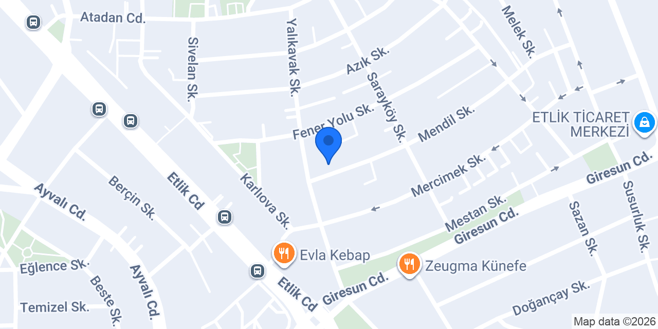 Kanalizasyoncubakım konumu