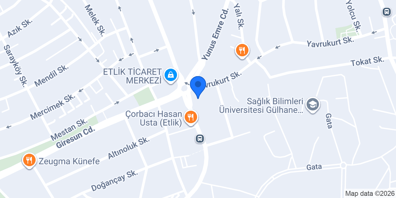 Işık Grup Sigorta Ltd.Şti. konumu