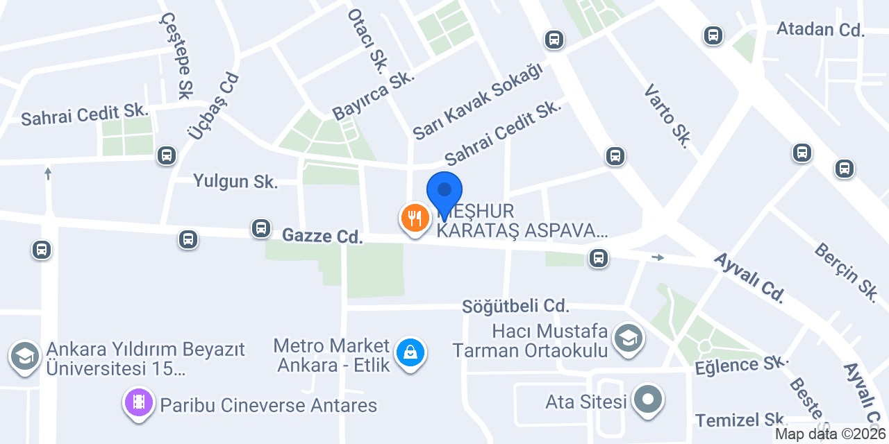 Kuzka İnşaat konumu