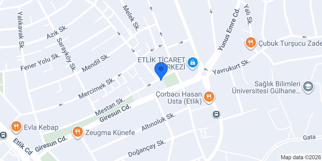 Emre Ozan Eczanesi konumu