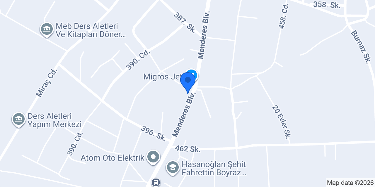 Elmadağ Baznatrend Çiçek konumu