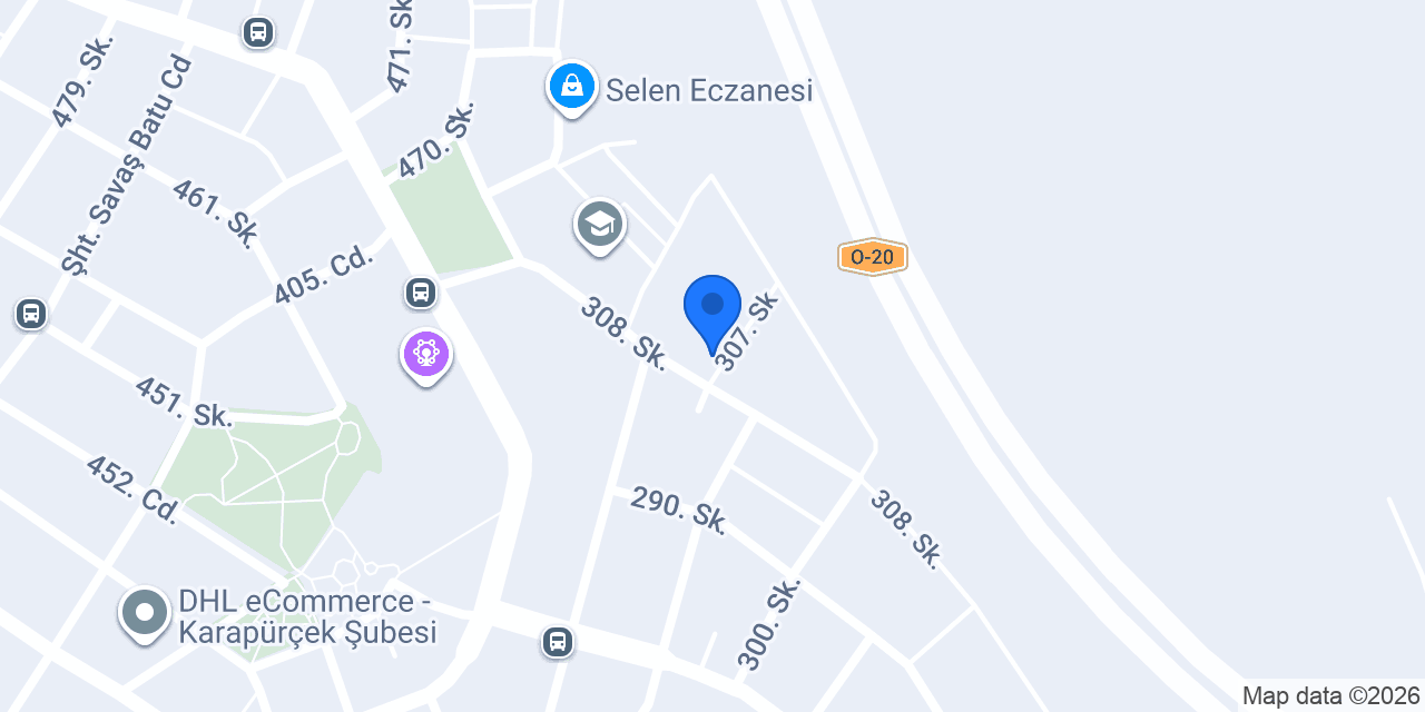 Türkoğlu Dekorasyon konumu