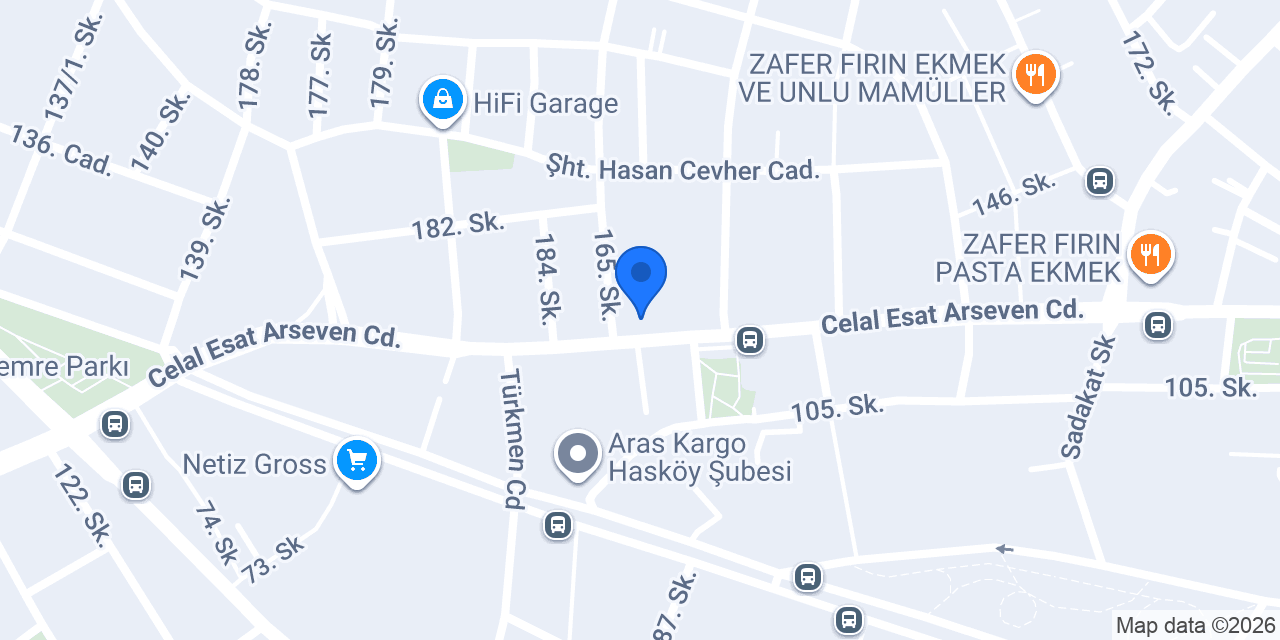 Nokta Kitabevi Kırtasiye konumu
