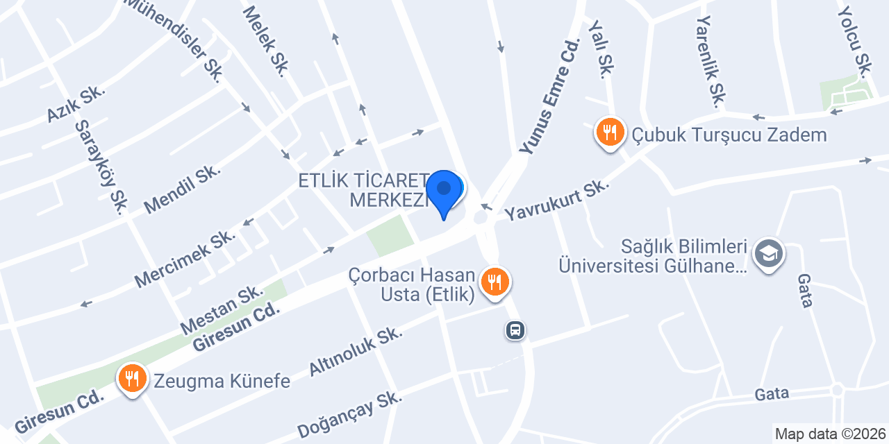 CAN SES İŞİTME MERKEZİ konumu