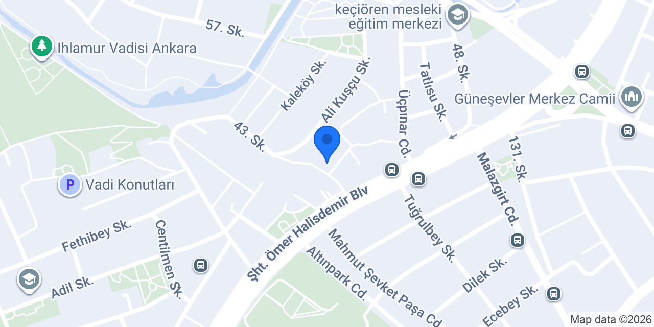 Ankara C & C İnşaat konumu