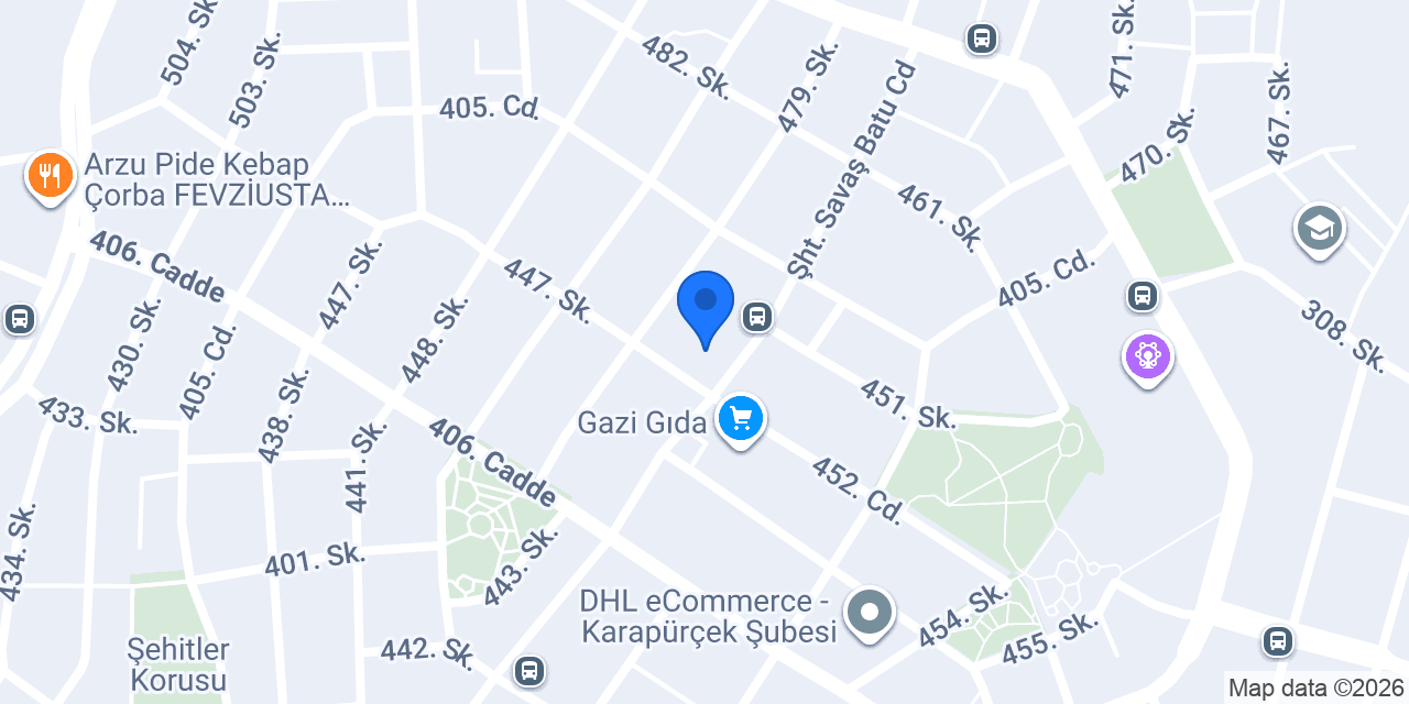 Ekerler Avm konumu