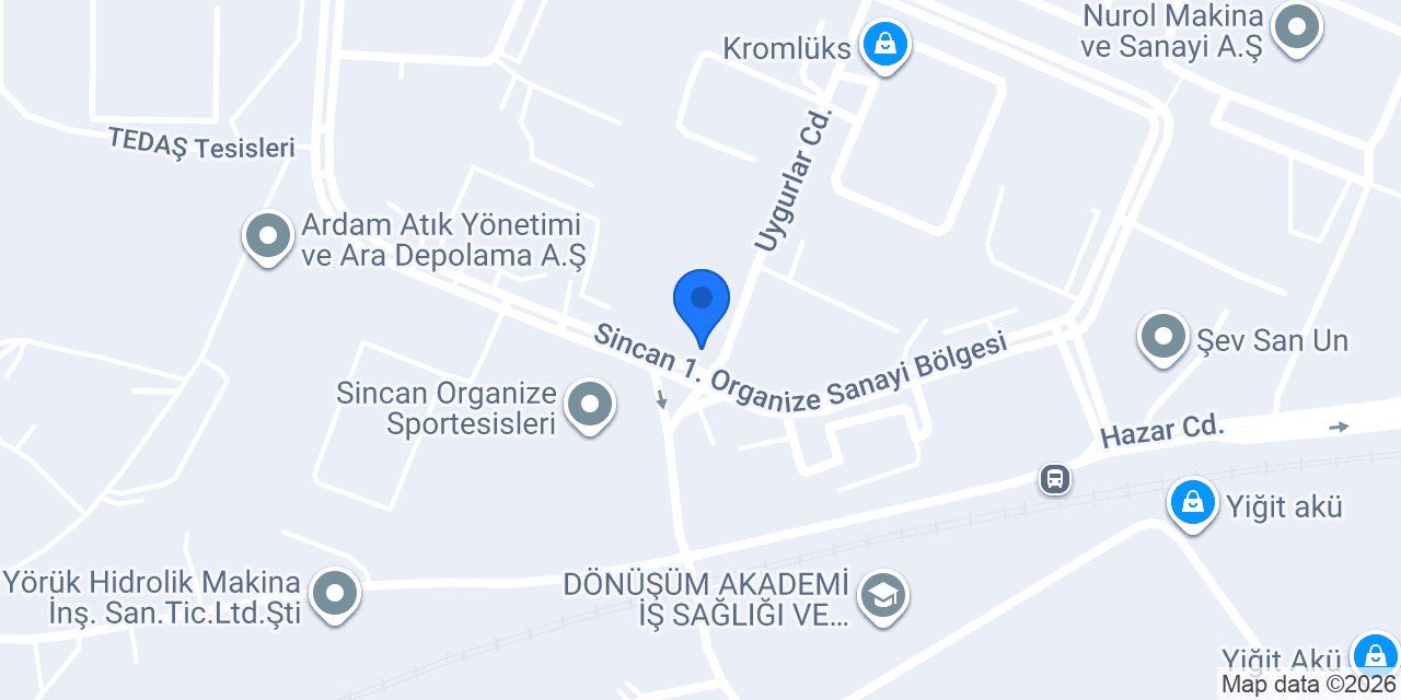 SGS Turkey - Ankara konumu