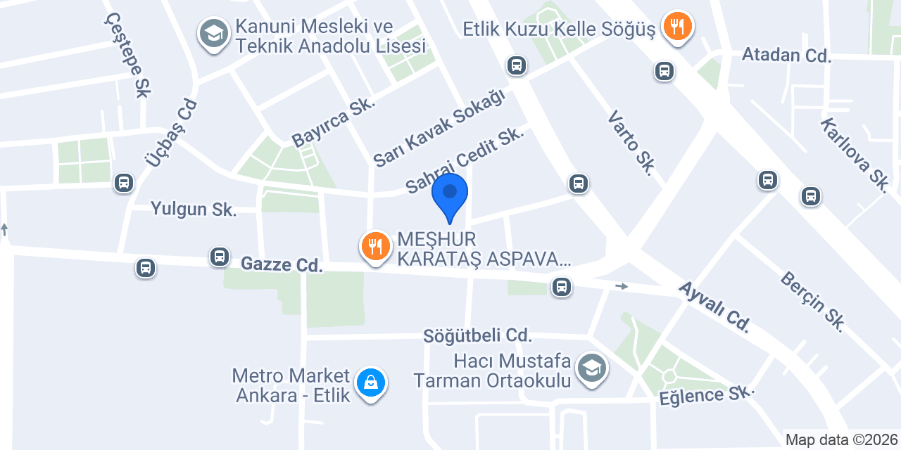 Mehtap Bayan Kuaförü konumu