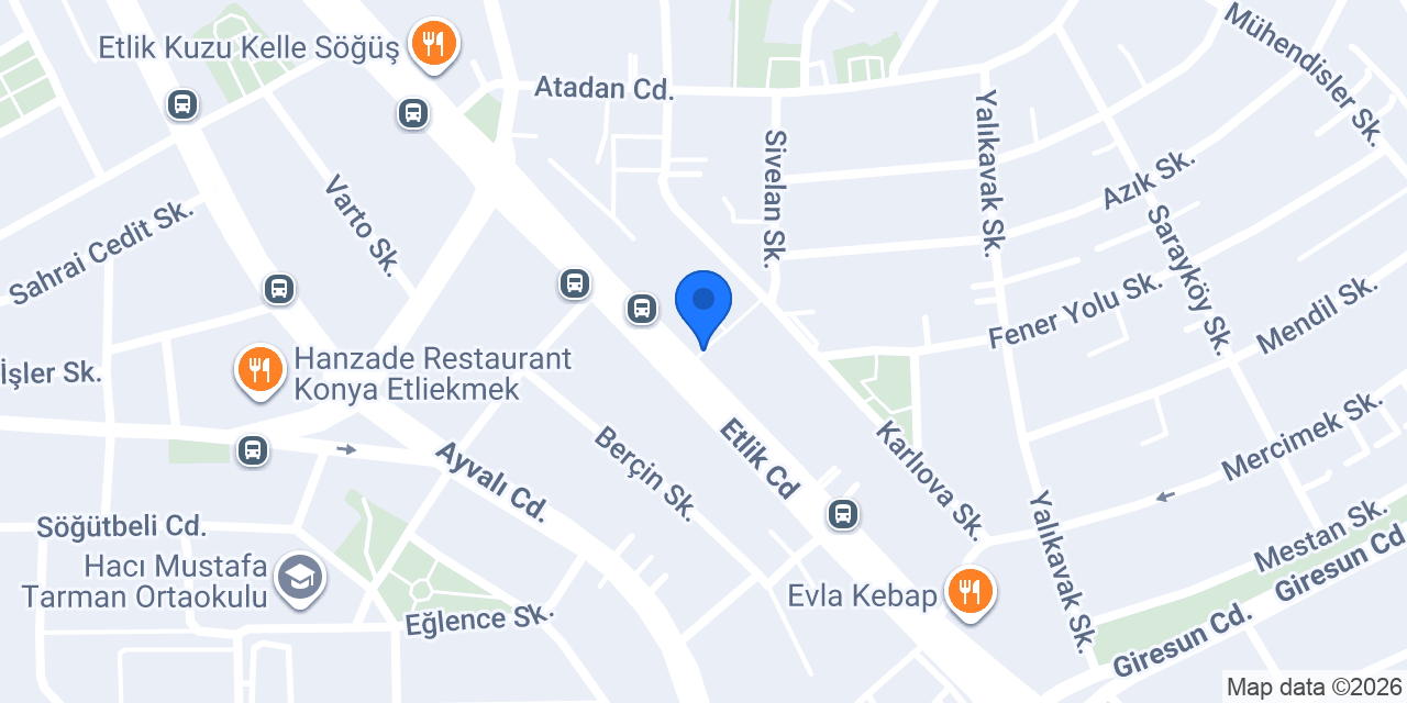 Ergül & Eren Hair Studio konumu