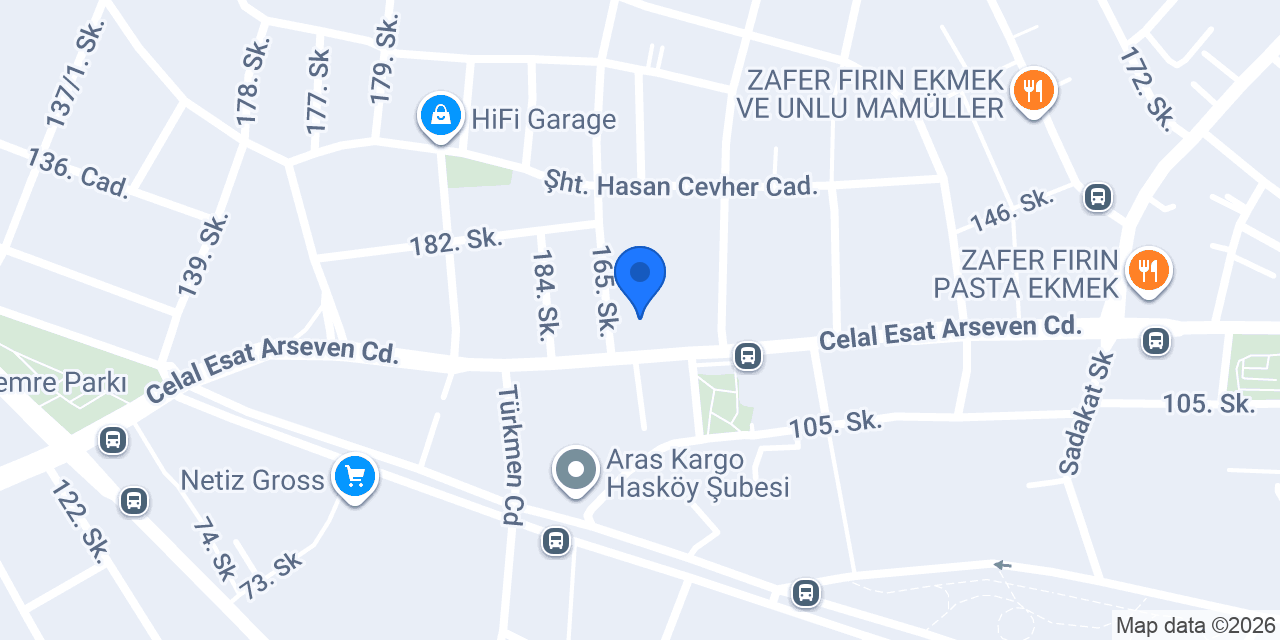 Asrın Kuaför konumu
