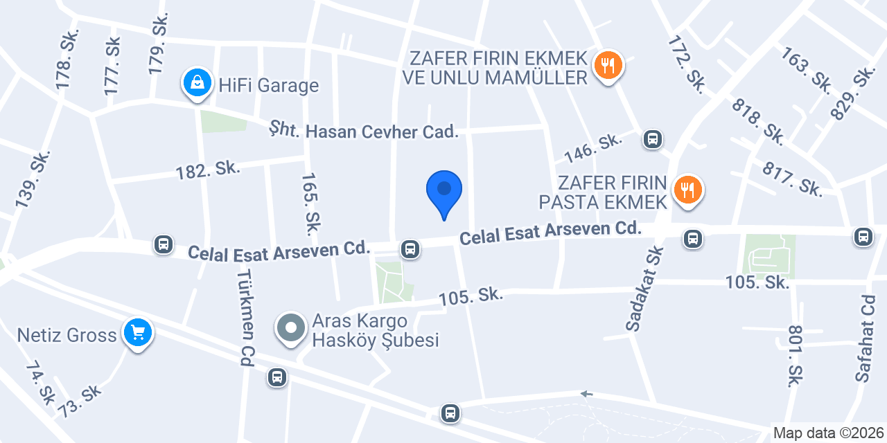 Güneşevler Emlak konumu