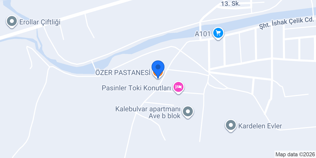 ÖZER PASTANESİ konumu
