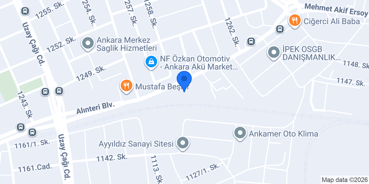 Konyalı Hacı Usta konumu