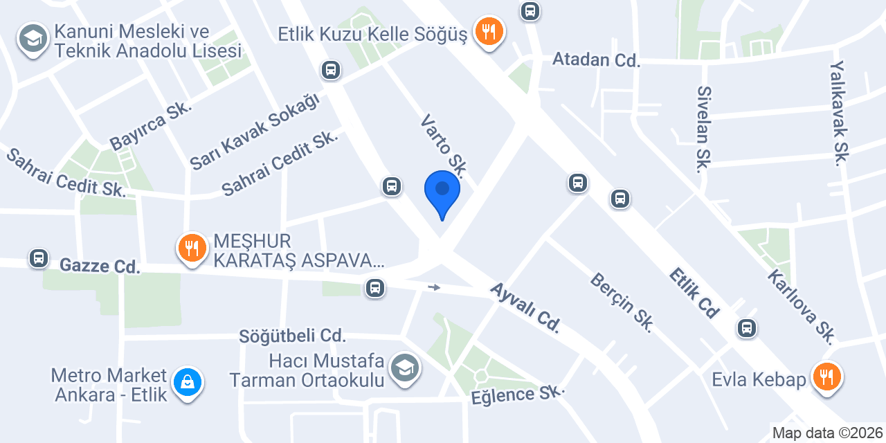 ET-LİK DÖNER konumu