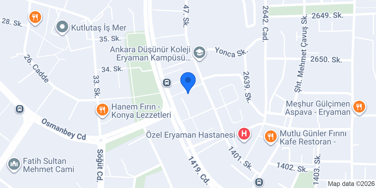 Neşem ELMA AKKAYA DİYET KLİNİĞİ konumu