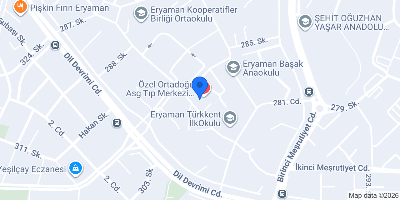 Domino's Pizza Eryaman konumu