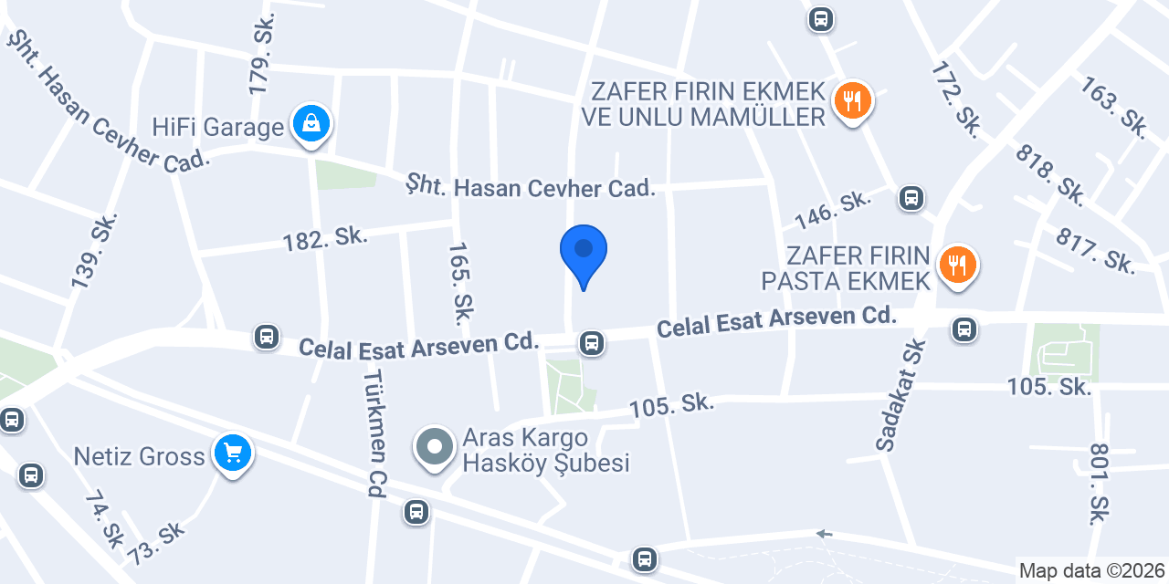 Wish Waffle - Hasköy Şubesi konumu