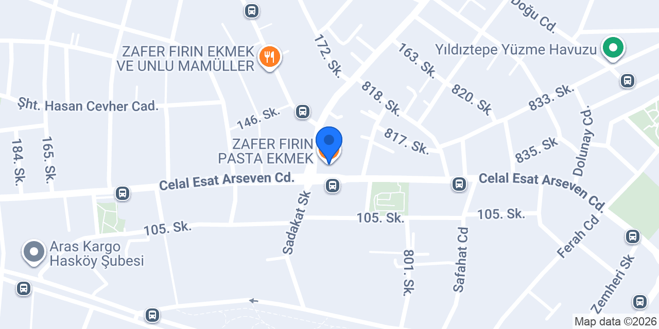 ZAFER FIRIN PASTA EKMEK konumu